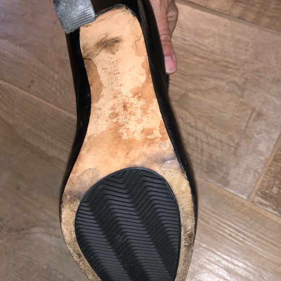 👗Diane Von Furstenburg High heel zipper booties 9 - Picture 12 of 15